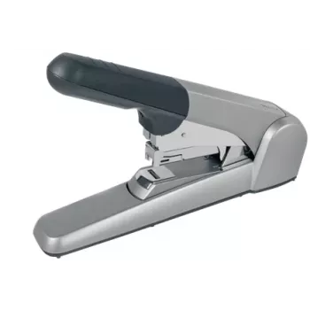 Leitz Heavy Duty Flat Clinch Stapler, 60 sheets, Grey, Light grey, Standard clinch, 25/10, 6 cm, 110 staples