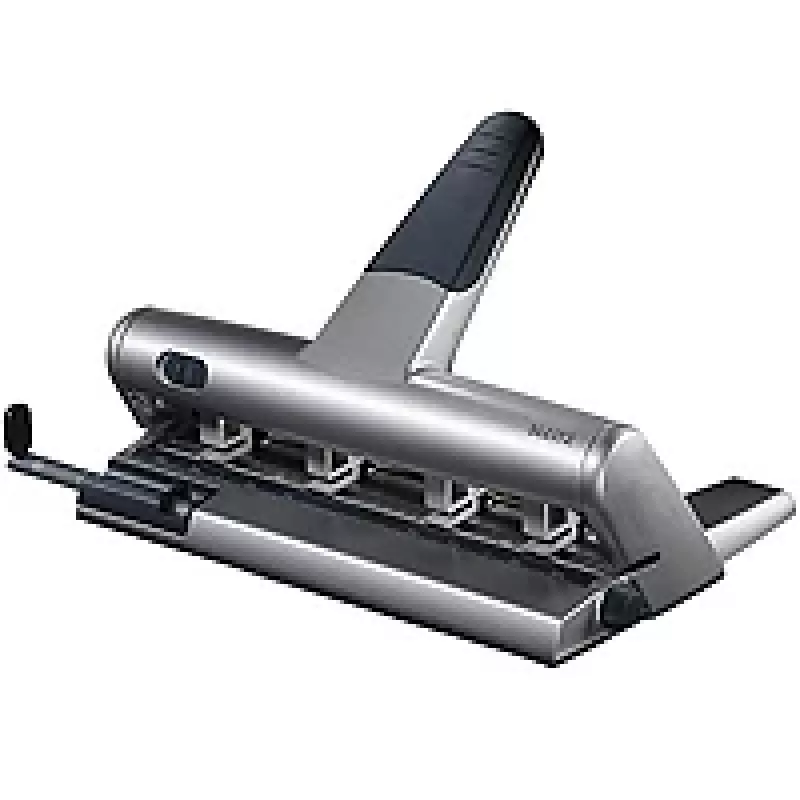 Leitz AKTO Variable Multi Hole Punch, 30 sheets, Silver, 8 cm, 6 mm, A4, 231 mm