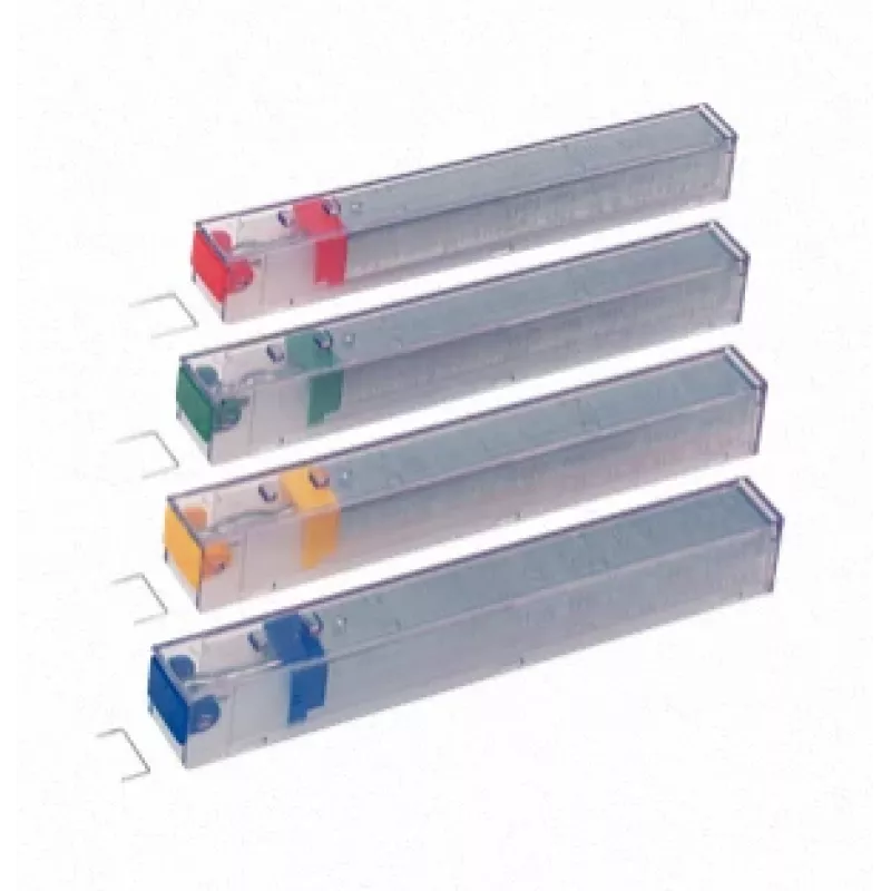 Leitz Staple cartridge Power Performance K8 26/8 5x210, Staples pack, 26/8, 8 mm, 210 staples, 26/8, Yellow
