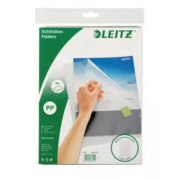 Leitz Quality Folder A4, 30% pre-consumer recycled plastic, A4, Polypropylene (PP), Portrait, 220 mm, 313 mm, 20 g