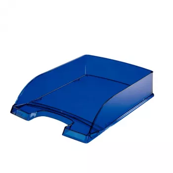 Leitz 52260039 desk tray/organizer Polystyrene Blue, Transparent