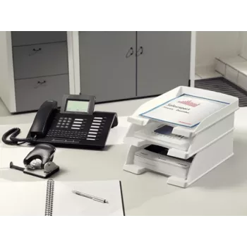 Leitz Letter tray Plus Jumbo, Plastic, White, A4, 255 x 103 x 357 mm, 340 g, 1 pc(s)