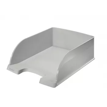 Leitz Letter tray Plus Jumbo, Plastic, Grey, A4, Letter, 255 x 357 x 103 mm, 380 g
