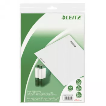 Leitz Spine Label PC Printable for LAF Active 60 mm, Bag/20
