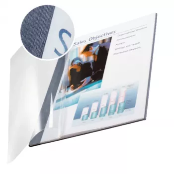 Leitz impressBIND cover Soft 7,0 mm, A4, Blue, 70 sheets, 214 mm, 302 mm, 11 mm