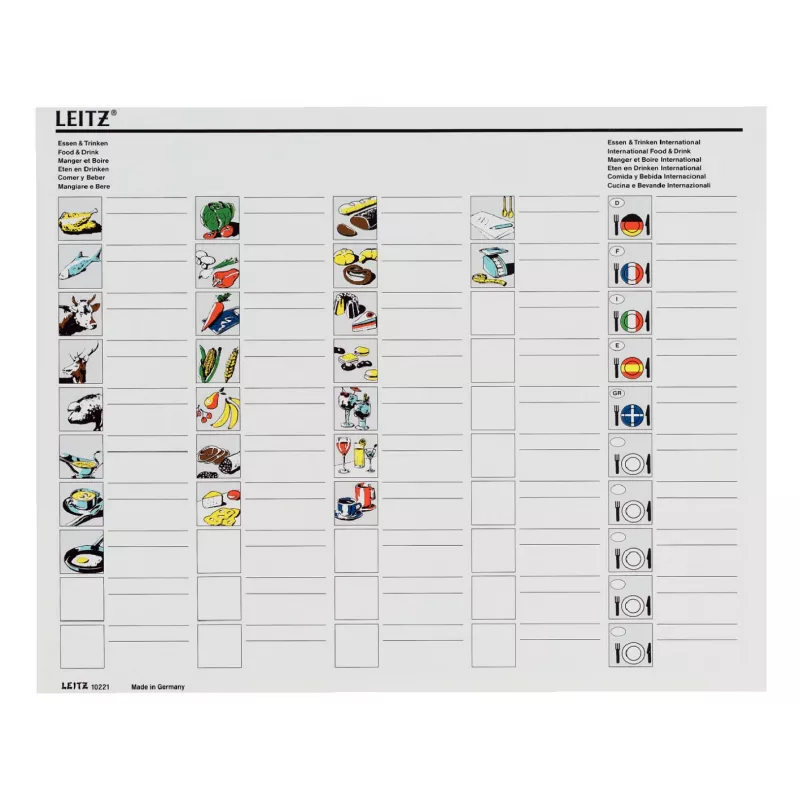Leitz 19930003 file storage box Polystyrene Transparent