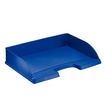 Leitz Letter tray Plus Landscape Standard, Plastic, Blue, A4, 350 x 245 x 63 mm, 363 mm, 273 mm