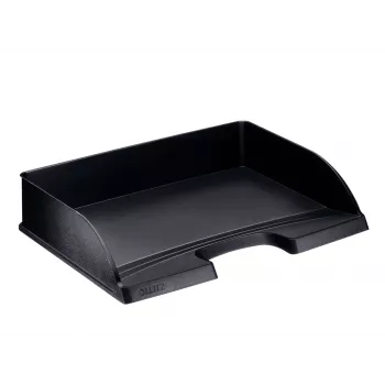 Leitz Letter tray Plus Landscape Standard, Plastic, Black, A4, 350 x 245 x 63 mm, 363 mm, 273 mm