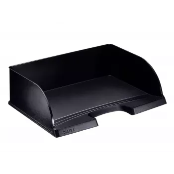 Leitz Letter tray Plus Landscape Jumbo, Plastic, Black, Envelope, Letter, Note, Paper, 350 x 103 x 273 mm, 363 x 273 x 103 mm, 400 g