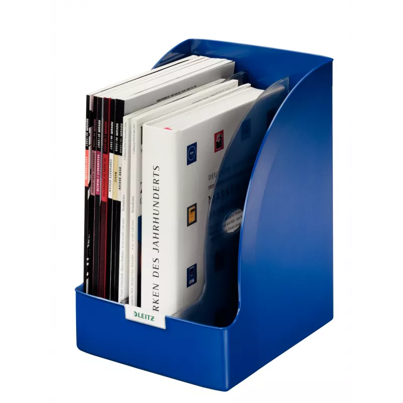 Leitz Magazine file Plus Jumbo, Blue, Plastic, A4, 20.5 cm, 740 g