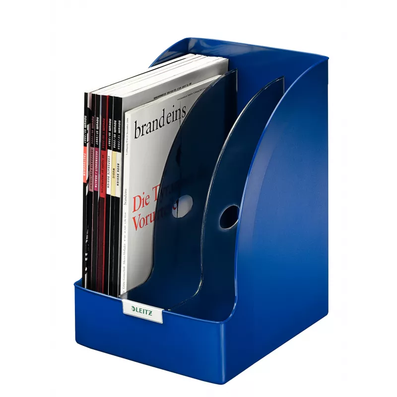 Leitz Magazine file Plus Jumbo, Blue, Plastic, A4, 20.5 cm, 740 g