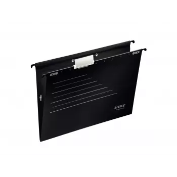 Leitz Suspension File Alpha Active FSC®, A4, Black, Cardboard, 348 mm, 260 mm, 90 g