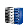 Leitz Letter tray Drawer unit Plus, Plastic, Blue, A4, 234 x 325 x 53 mm, 255 mm, 376 mm