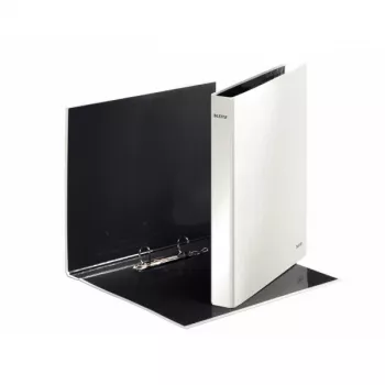 Leitz Ringbinder WOW Laminated A4+ 2DR/25mm, A4, Carton, White, 250 sheets, 80 g/m², 2.5 cm