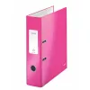 Leitz Lever Arch File 180° WOW POB/Laminated A4/80mm, A4, Carton, Pink, 600 sheets, 80 g/m², 8 cm