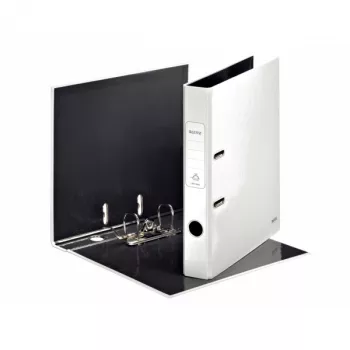 Leitz Lever Arch File 180° WOW POB/Laminated A4/50mm, A4, Carton, White, 350 sheets, 5 cm, 52 mm