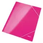 Leitz 3-Flap Folder WOW Card/POB A4, A4, Polypropylene (PP), Pink, 250 sheets, 80 g/m², Paper