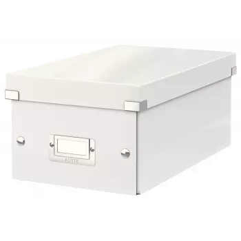 Leitz Click & Store WOW DVD Storage Box, White, Carton, 206 mm, 325 mm, 147 mm, 570 g