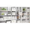 Leitz Click & Store WOW DVD Storage Box, White, Carton, 206 mm, 325 mm, 147 mm, 570 g