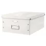 Leitz Click & Store WOW Large Storage Box, White, Carton, 369 mm, 482 mm, 200 mm, 1.28 kg