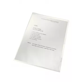 Leitz Recycle A4 Folder, A4, Polypropylene (PP), Transparent, Matt, Portrait, 220 mm