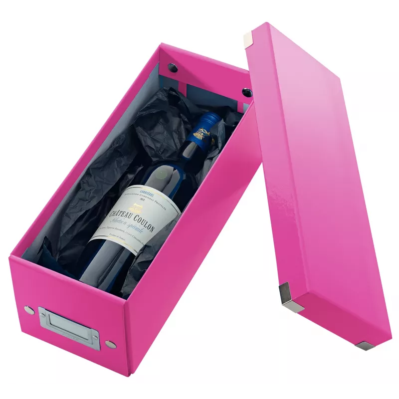 Leitz Click & Store WOW CD Storage Box, Pink, Carton, 143 mm, 352 mm, 136 mm, 440 g