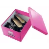 Leitz Click & Store WOW Medium Storage Box, Pink, Carton, 16.7 L, 281 mm, 200 mm, 265 x 335 x 188 mm