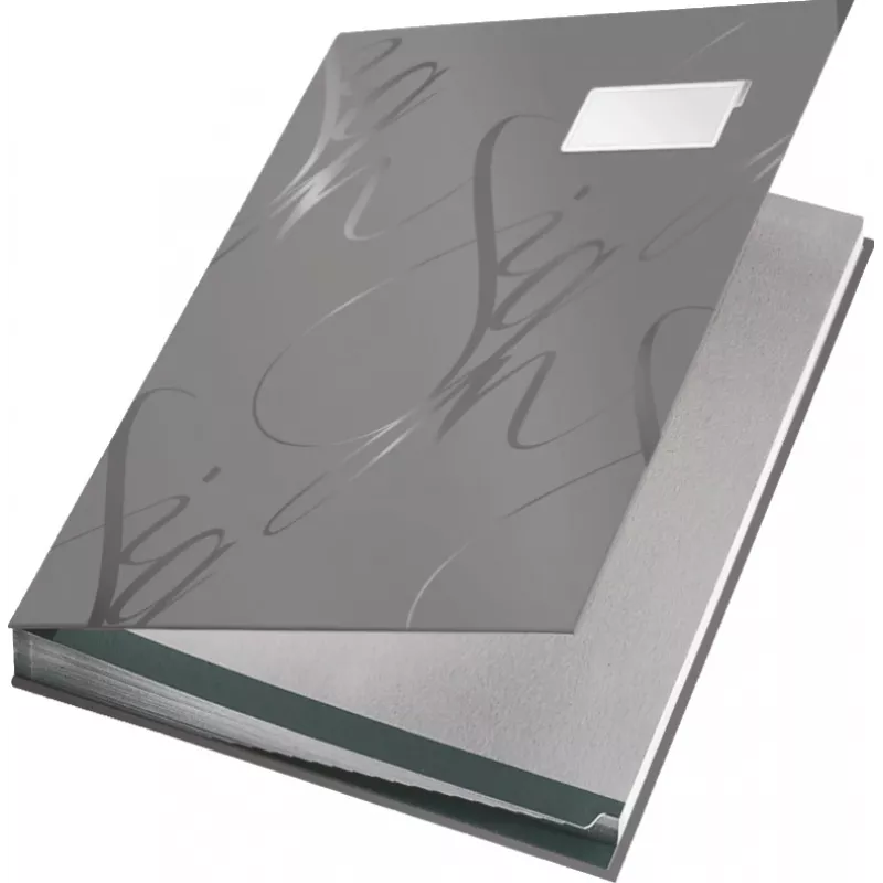 Leitz Design Signature Book 18 dividers A4, Grey, Carton, A4, 240 mm, 25 mm, 320 mm