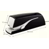 Leitz Electric Stapler 5533 NeXXt Flat Clinch 20 sheets, 20 sheets, 200 staples, 2 cm, 1 cm, Plastic, Black, White