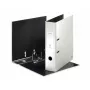 Leitz Lever Arch File 180° WOW POB/Laminated A4/80mm, A4, Carton, White, 600 sheets, 8 cm, 80 mm