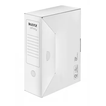 Leitz Archiving Box Infinity FSC® 100 mm, White, A4, 160 g, 100 x 330 x 255 mm