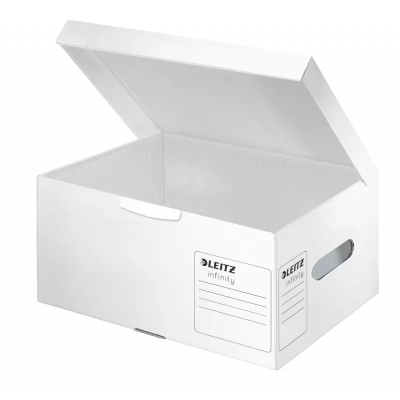 Leitz Archiving Box Infinity FSC® A4, White, A4, 430 g, 355 x 255 x 190 mm