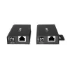 Lindy 100m 2 Port USB 2.0 Cat. 6 Extender, AV transmitter & receiver, 100 m, Wired, Black