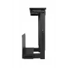 Lindy Sliding Under Desk PC Holder, Desk-mounted CPU holder, 30 kg, Black, Steel, 0 - 360°, 45 cm
