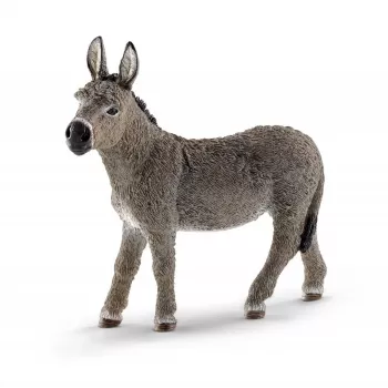 Figure Schleich FARM WORLD Donkey model 13772, plastic collectible animal, multicolour, for ages 3+