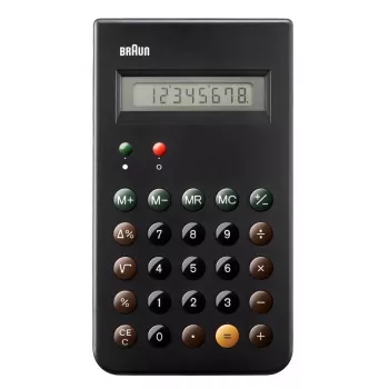 Braun BNE001BK calculator Pocket Basic Black
