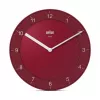 Braun BC06R-DCF Quartz clock Circle Red
