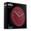 Braun BC06R-DCF Quartz clock Circle Red