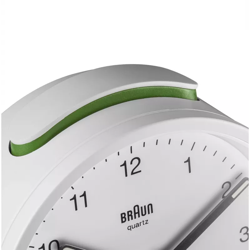 Braun BC12W Quartz alarm clock White