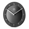 Braun BC 06 B Quartz Wall Clock analog black Quartz clock Circle Black