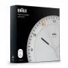 Wall clock BRAUN BC 17 PW DCF — analog DCF radio-controlled clock, pink and white