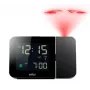 Digital alarm clock Braun 67160 Black AC powered Rectangle 130x90x49mm
