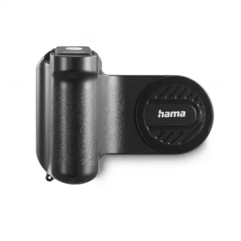 Grip HAMA MagGrip Grip — magnetic smartphone grip, plastic, black, 130×50×100 mm