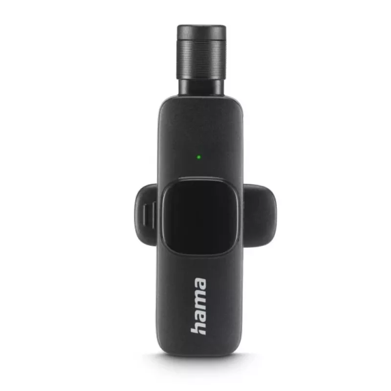 Hama Smart Wireless Black Lavalier/Lapel microphone