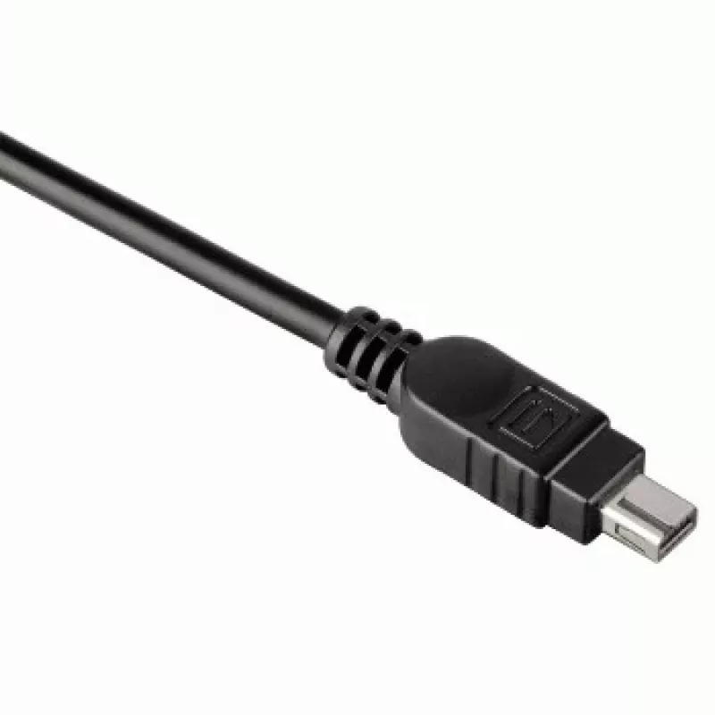 Hama 00005208 camera cable 0.68 m Black
