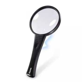 Magnifier Hama Basic 90 LED 4x Black 9 cm Diameter