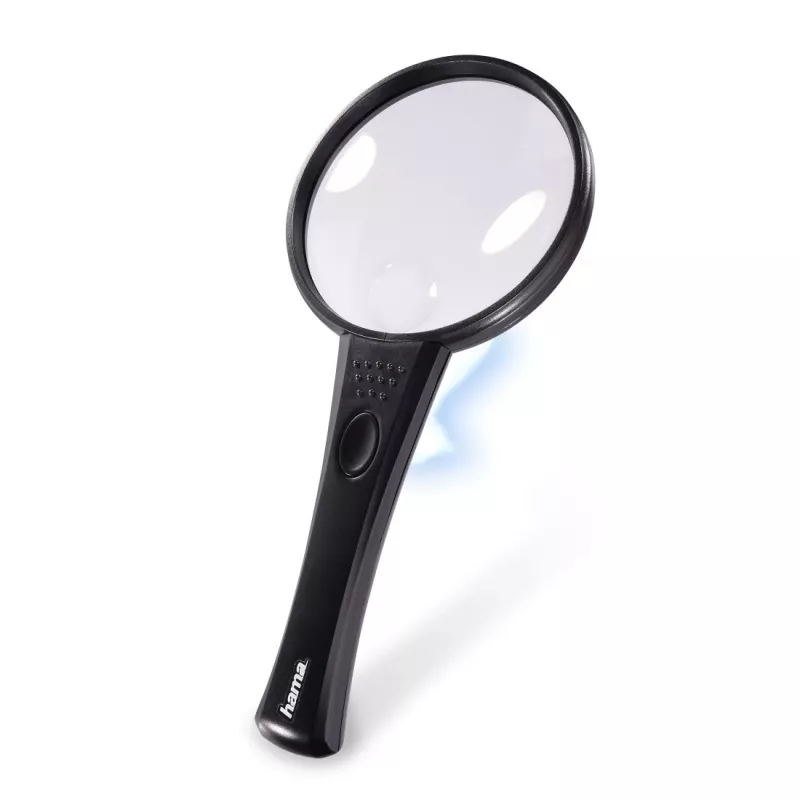 Magnifier Hama Basic 90 LED 4x Black 9 cm Diameter