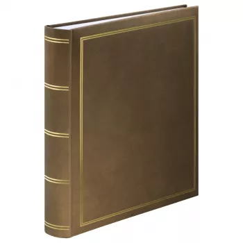 Hama London photo album Brown 80 sheets 10 x 15 Case binding
