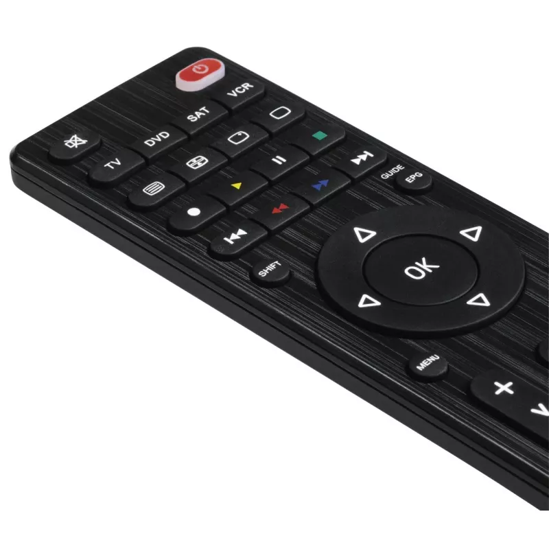Hama 00012306 remote control IR Wireless DVD/Blu-ray, STB, TV, VCR Press buttons