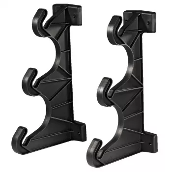Hama Triple bracket Black Plastic 00021200